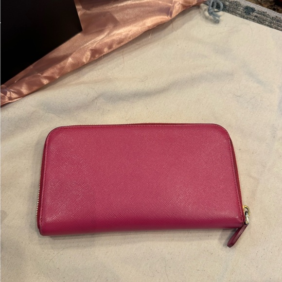 PRADA TESSUTO LEATHER WALLET - Picture 3 of 10